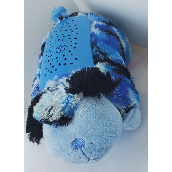 Mini Blue Camo Puppy Dog Night Light Pillow Pets By Dream Lite - Picture 1 of 12